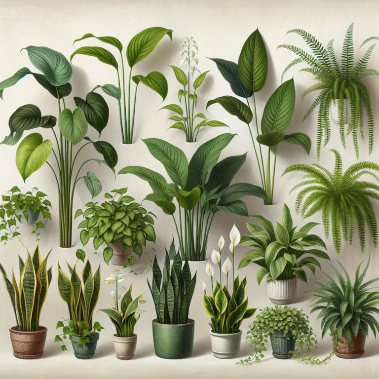 Top Houseplants to Reduce Toxins