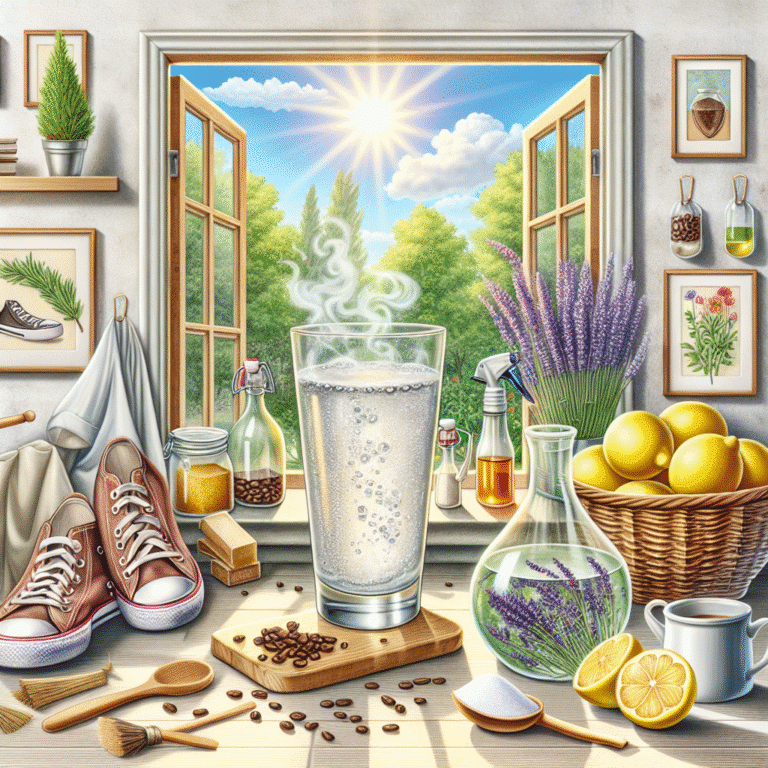 habits to remove odors naturally