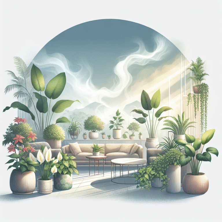 plants to reduce indoor smoke and odors
