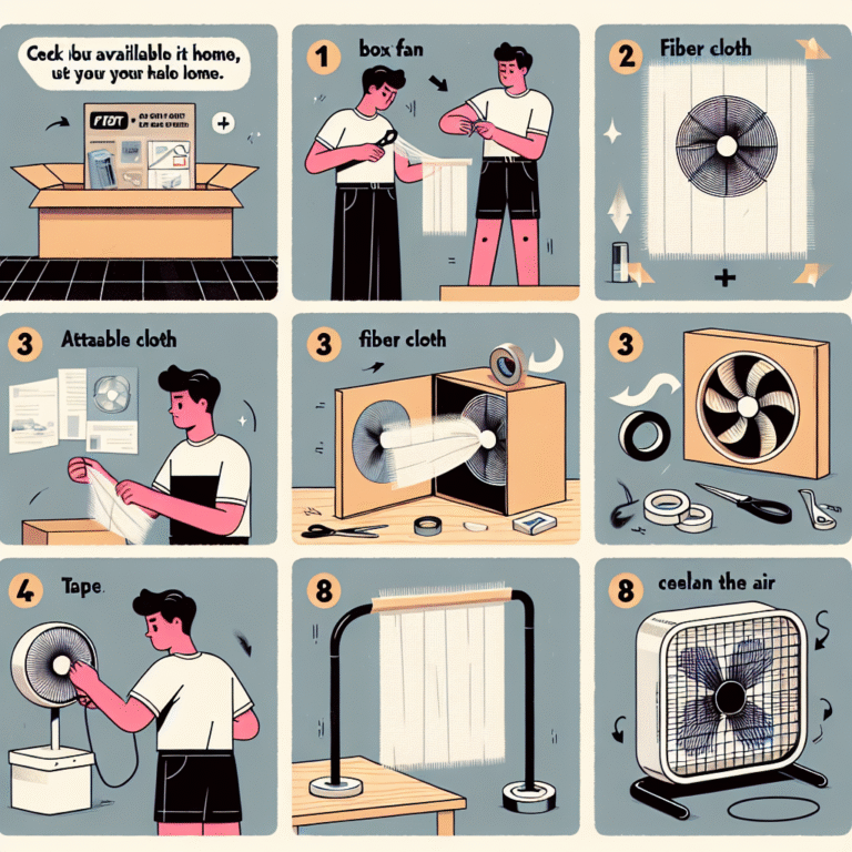 DIY Air Filters Using Household Items: Simple and Effective