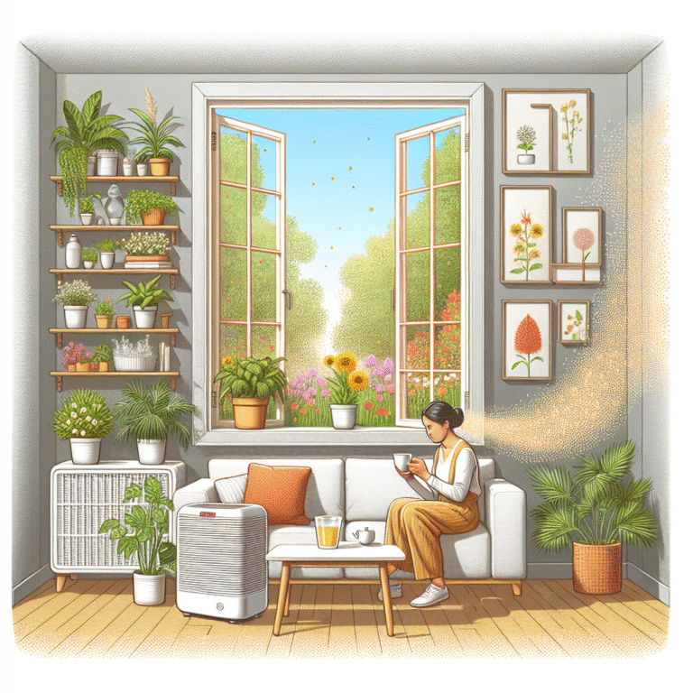 strategies for reducing pollen levels indoors