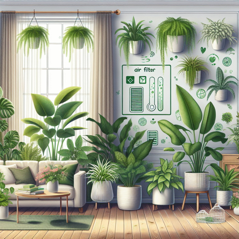 Natural Air Filters with Plants
