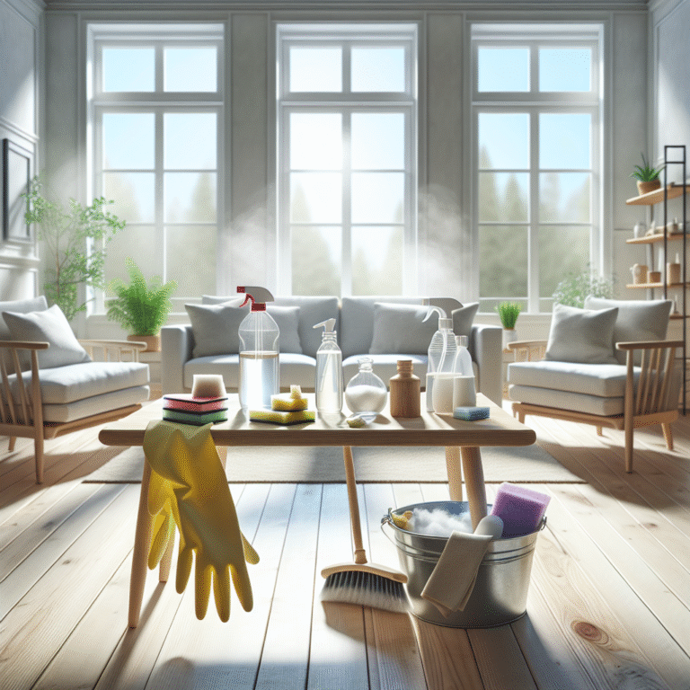 allergy-friendly cleaning routines for a healthier living space