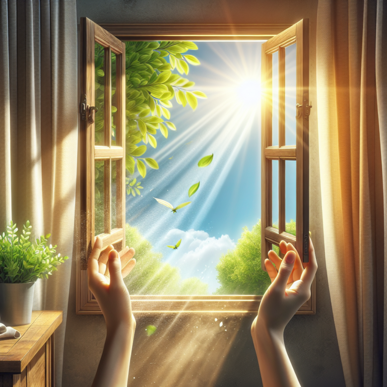 opening windows for fresh air tips