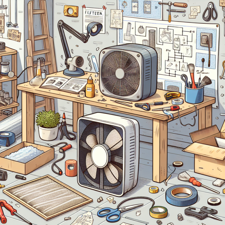 DIY air filters using common household items