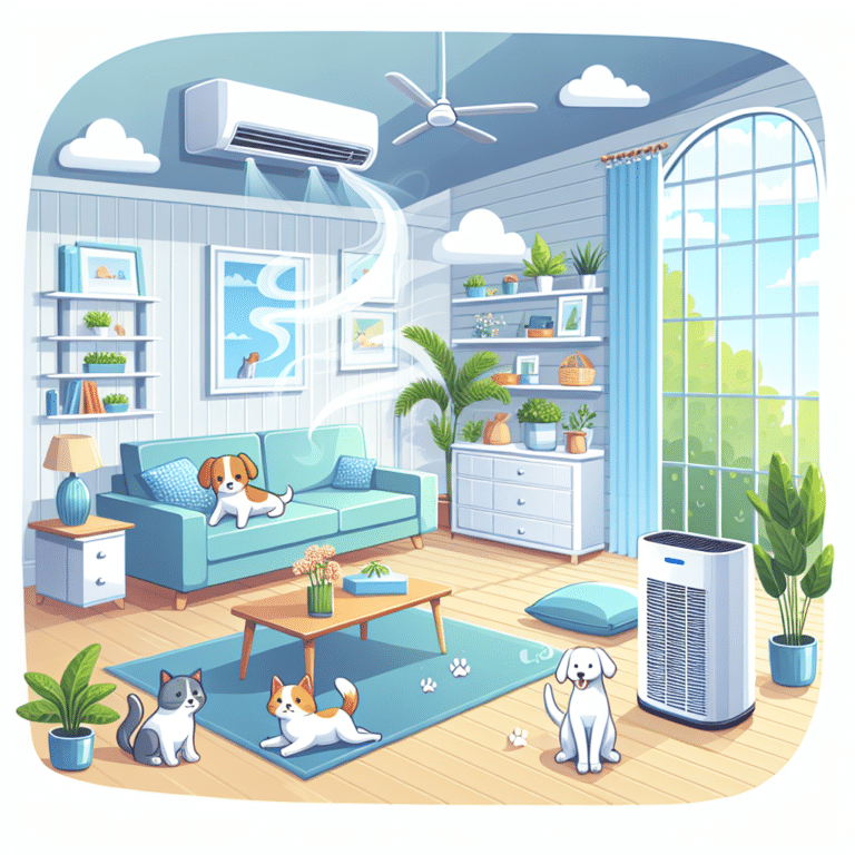 clean indoor air tips for homes with pets