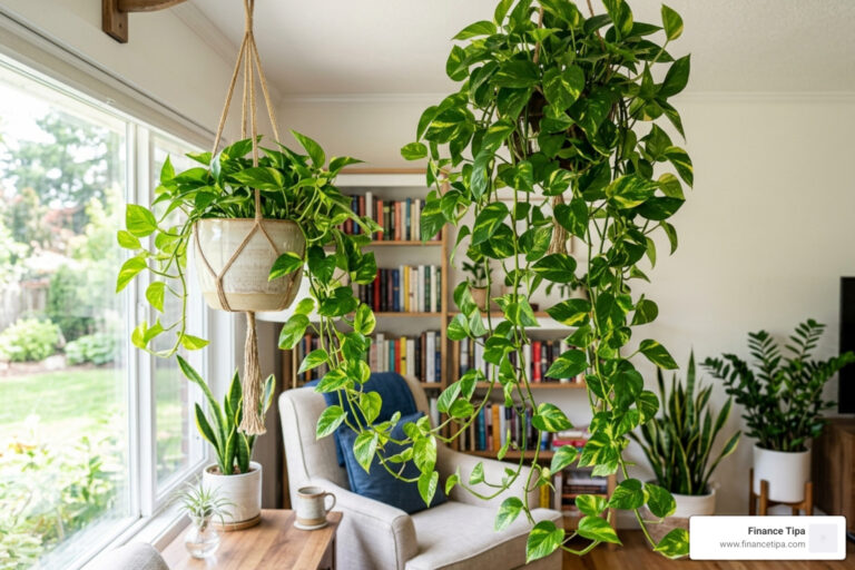 golden pothos removes indoor chemicals