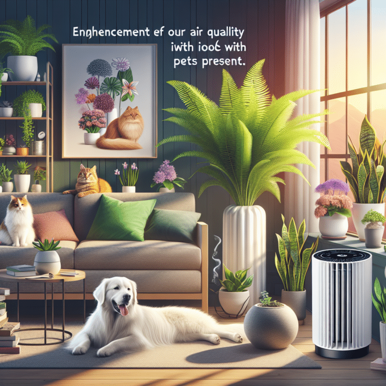 natural tips for maintaining clean indoor air with pets