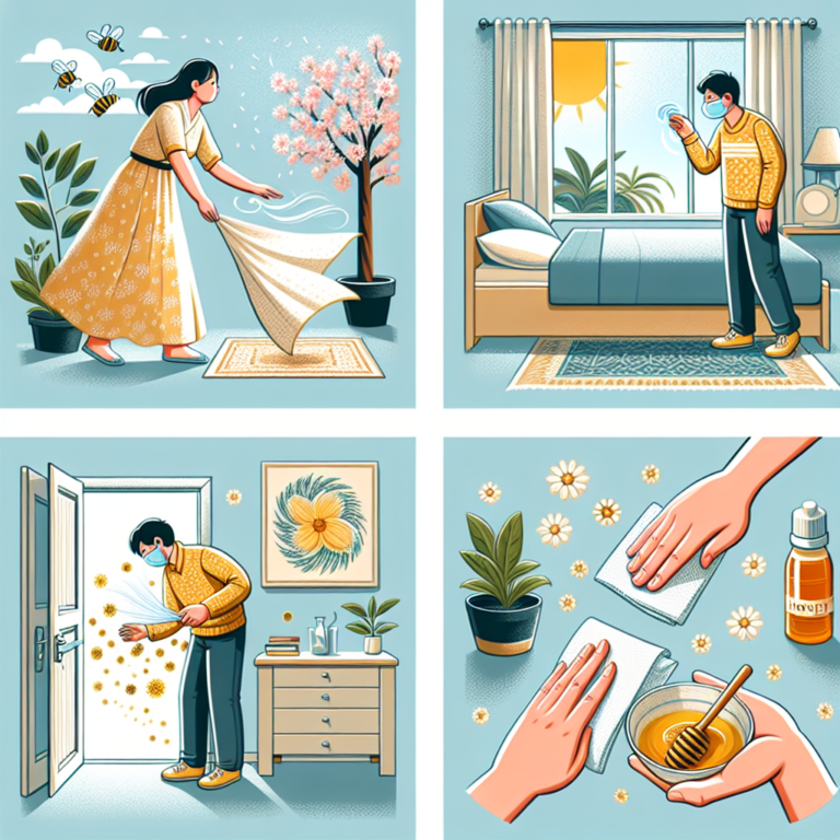 natural methods for reducing indoor pollen exposure