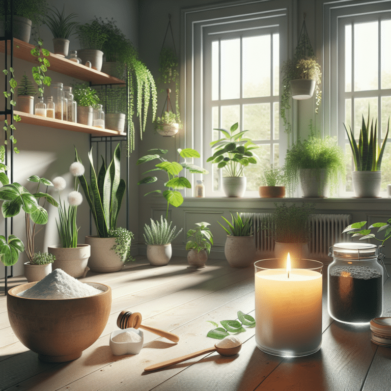 Natural Ways to Filter Indoor Air Using Everyday Ingredients