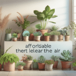 affordable indoor plants for clean air