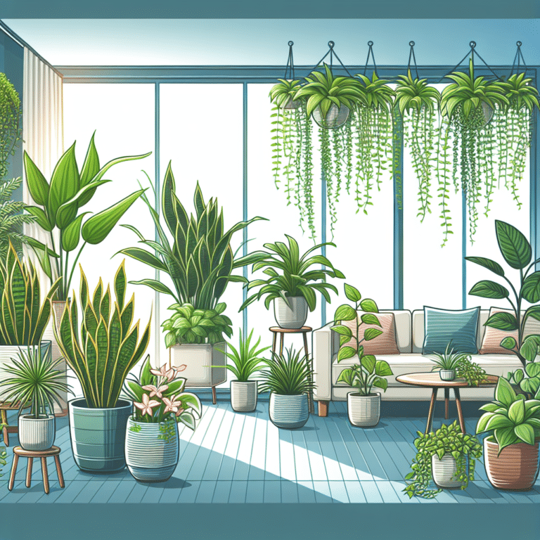Plants to Reduce Indoor Smoke and Odors